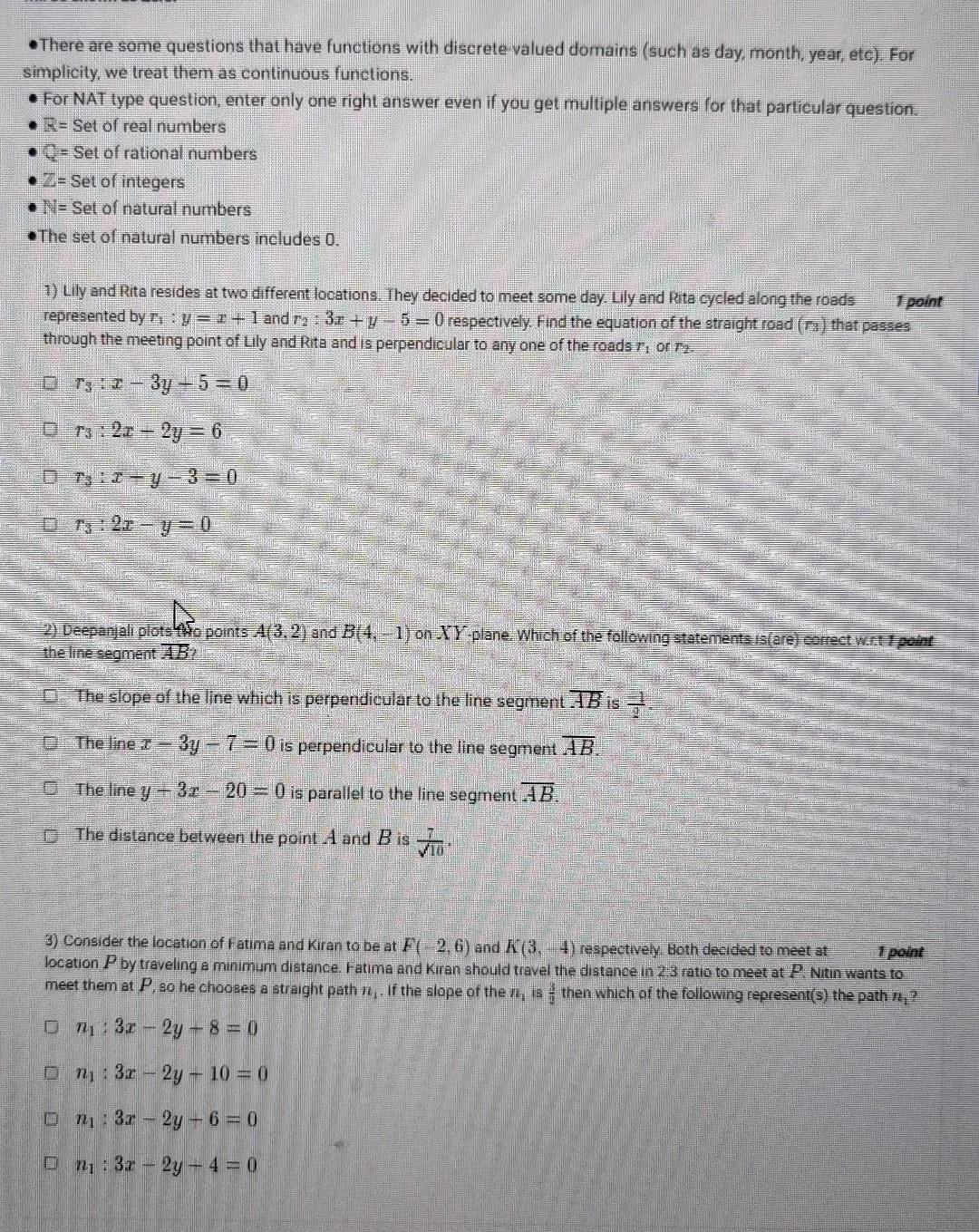 Solved • There are some questions that have functions with | Chegg.com