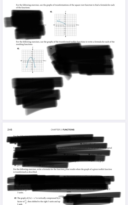 Solved For the following exercises, write an equation for | Chegg.com