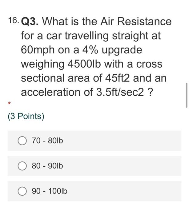 Solved 15. Q2. Using A Superelevation Of 0.06 And Given A | Chegg.com