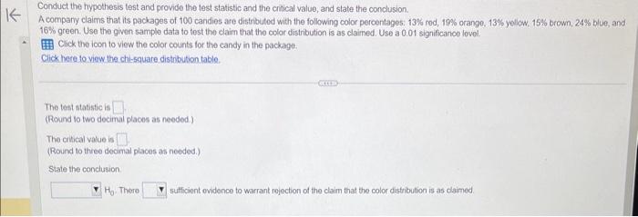 Solved Conduct the hypothesis lest and provide the test | Chegg.com