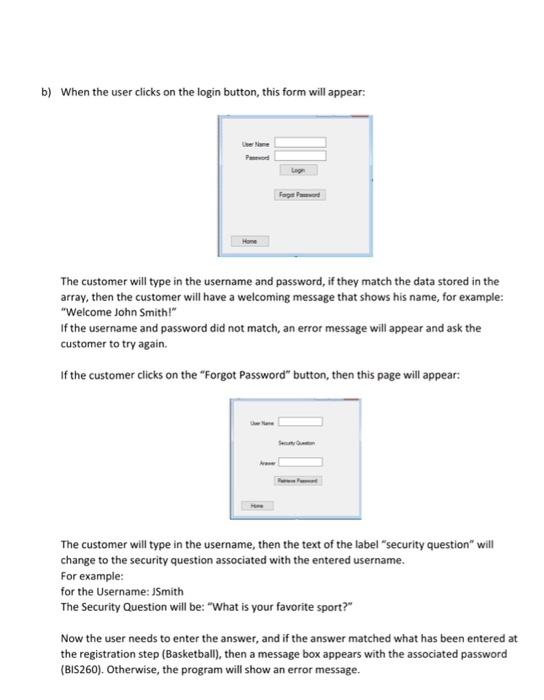 Solved using visual studios 2022 and visual basics code in chegg
