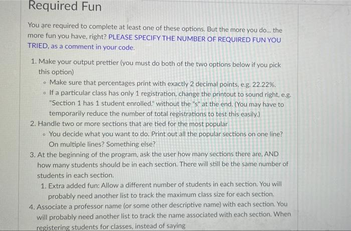 Solved Instructions Write a program that manages | Chegg.com