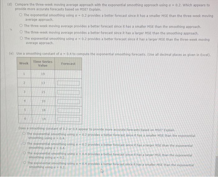 Solved (a) Construct a time series plot. What type of | Chegg.com
