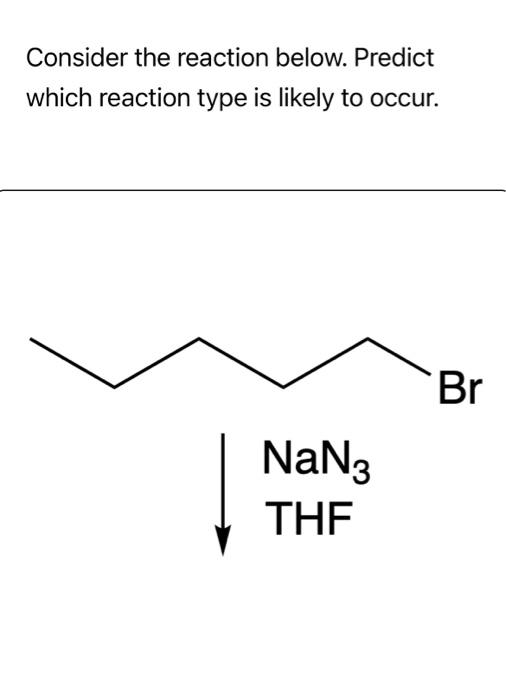 Solved Consider The Reaction Below Predict Which Reaction Chegg