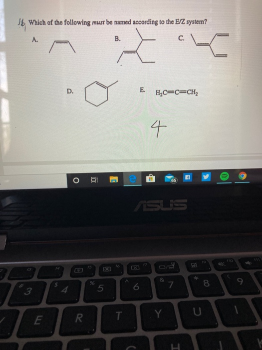 Solved Which Of The Following Must Be Named According To Chegg Com