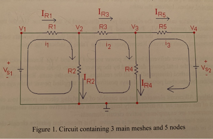 Solved Consider the circuit given in fig. 1. Use mesh | Chegg.com