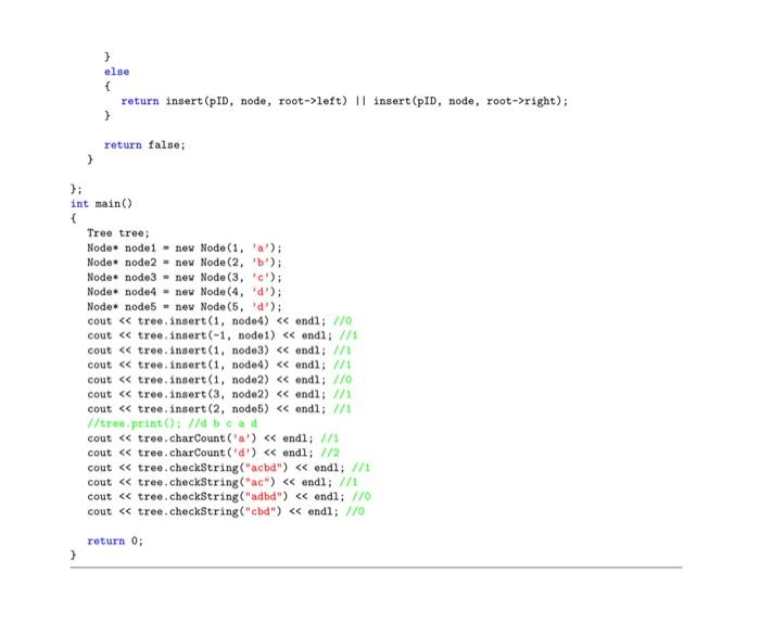 Solved 2 Binary Tree A Binary Tree Is A Data Structure Where Chegg Com   Image