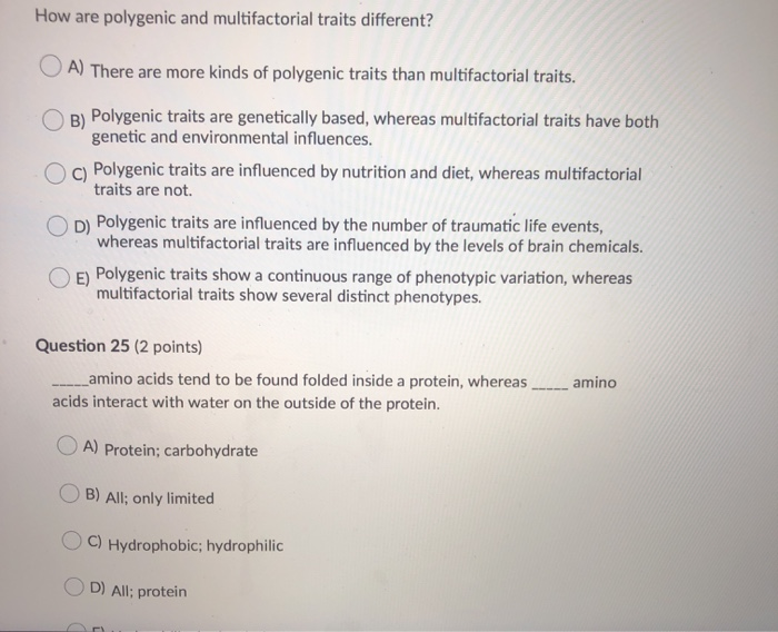 solved-how-are-polygenic-and-multifactorial-traits-chegg