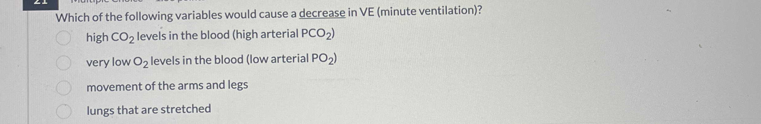 High Quality SOLUTION Which of the following variables would cause a ...
