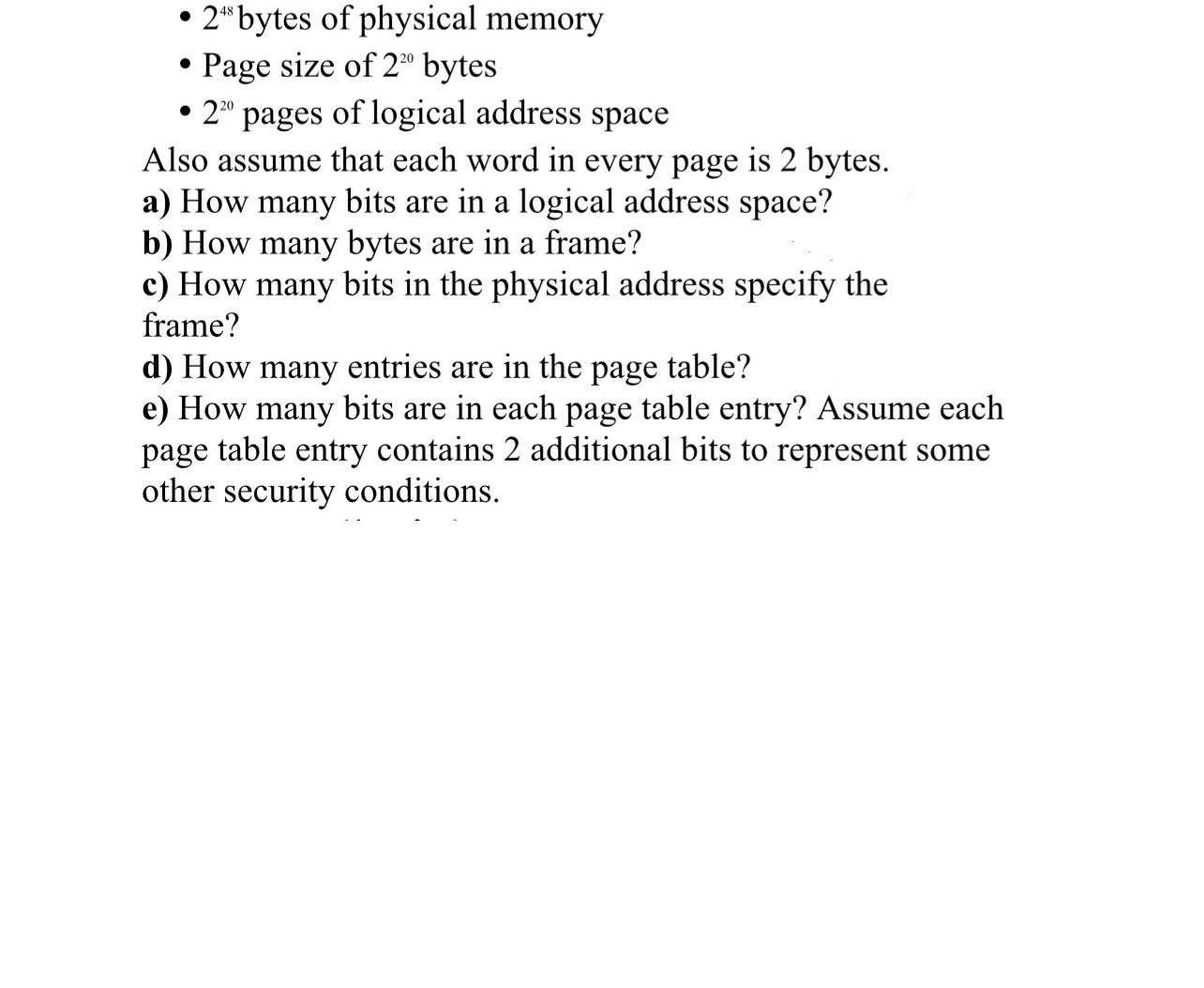 solved-248-bytes-of-physical-memorypage-size-of-220-chegg