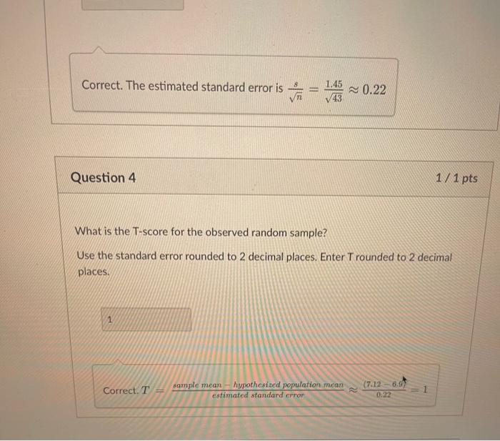 Solved Question 2 2/2 pts Here is the distribution of | Chegg.com