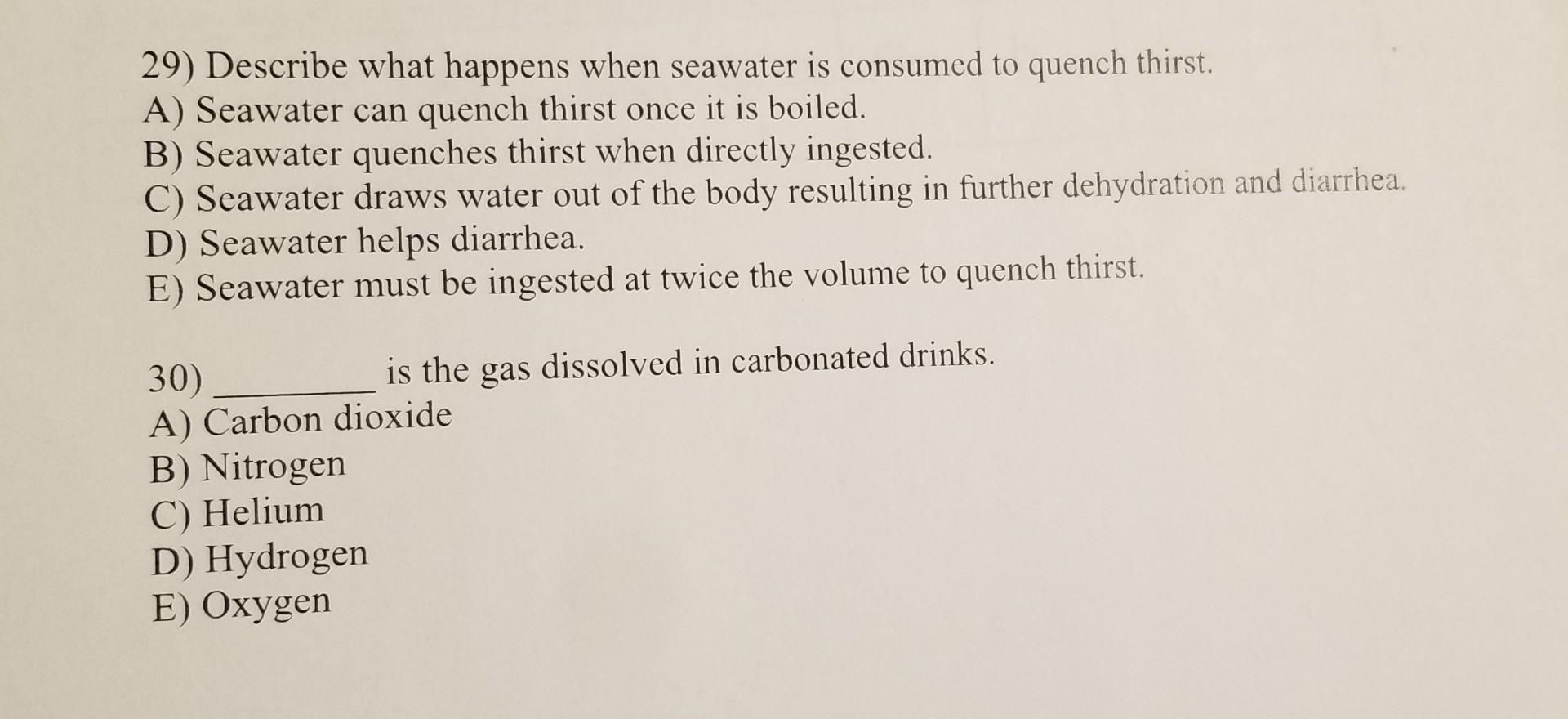 Solved 5) A paper clip floating on the top of water is an