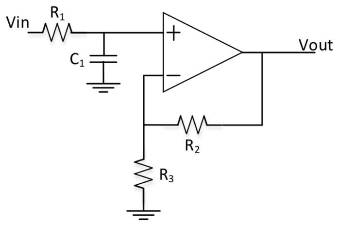 Solved Vin R1 M C1 + Vout w R2 R3 | Chegg.com