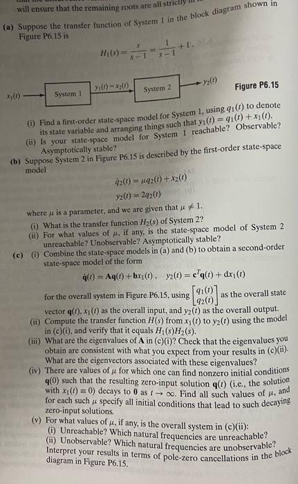 Solved signals and system question needs complete detailed | Chegg.com