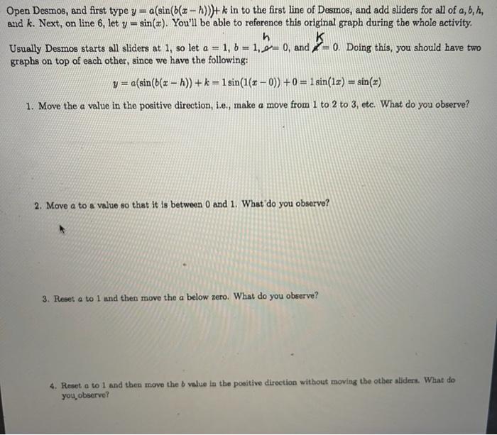 i have questions 1-4 if someone could please help me | Chegg.com