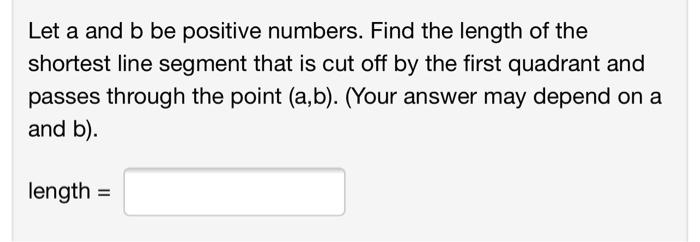 Solved For What Values Of The Numbers A And B Does The | Chegg.com