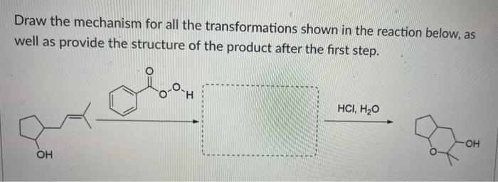 Solved Draw The Structures For The Missing Compounds | Chegg.com