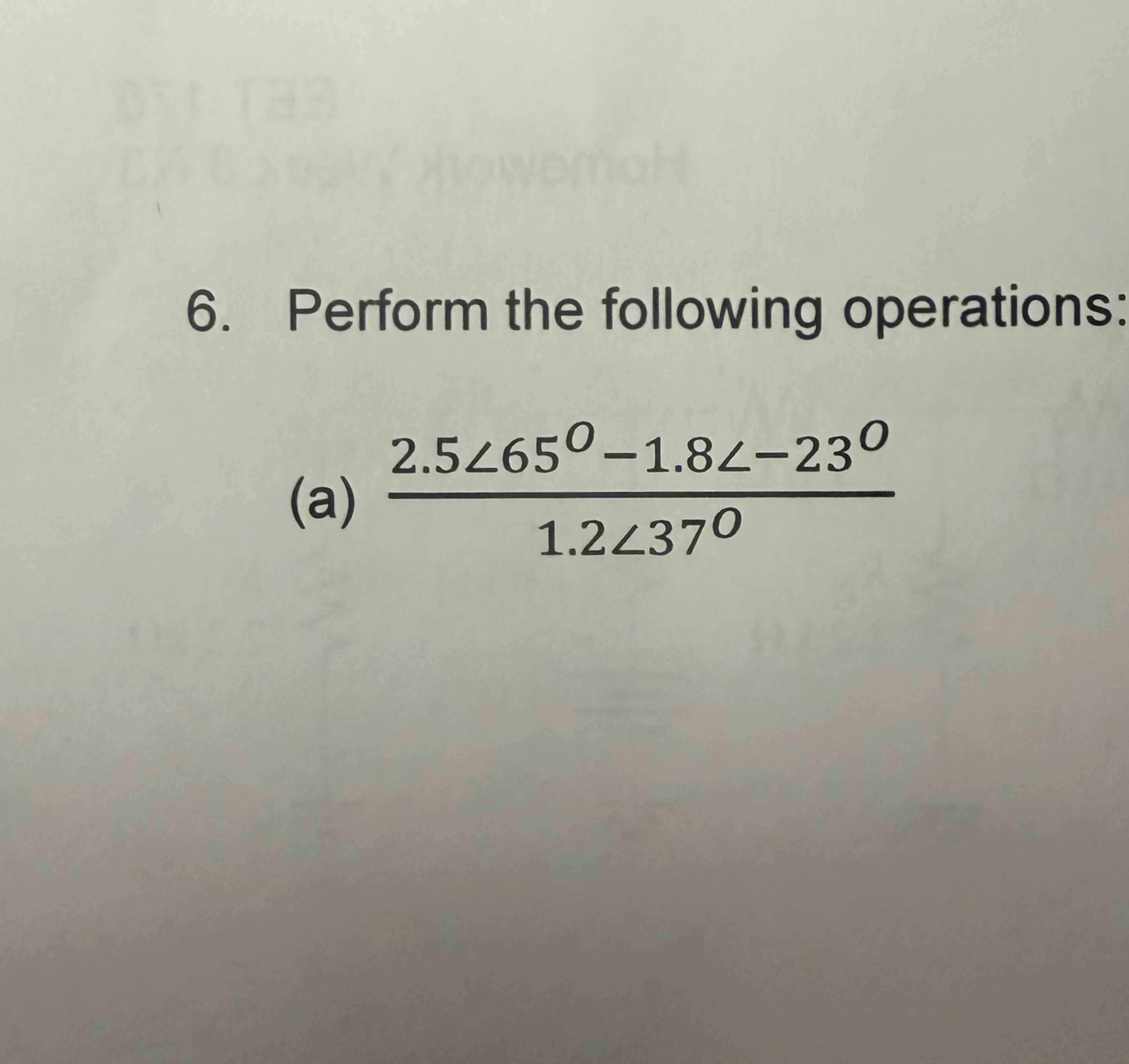 Solved Perform the following operations | Chegg.com
