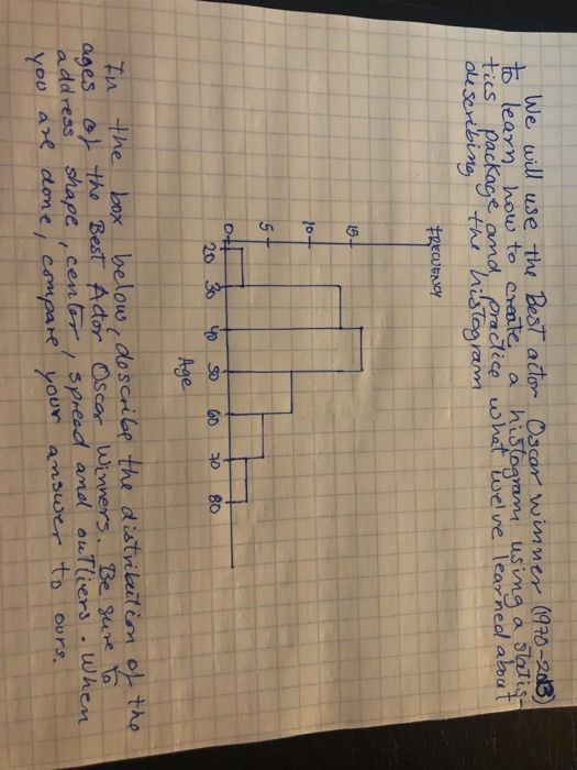 Solved We will use the best actor Oscar winner (19702013)