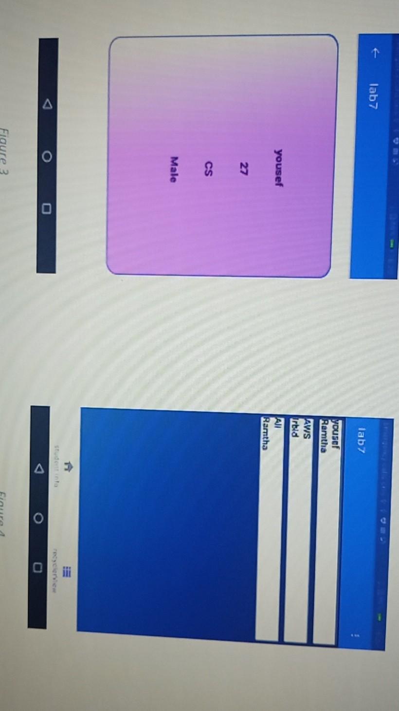 Solved Design and implement the following android app using | Chegg.com