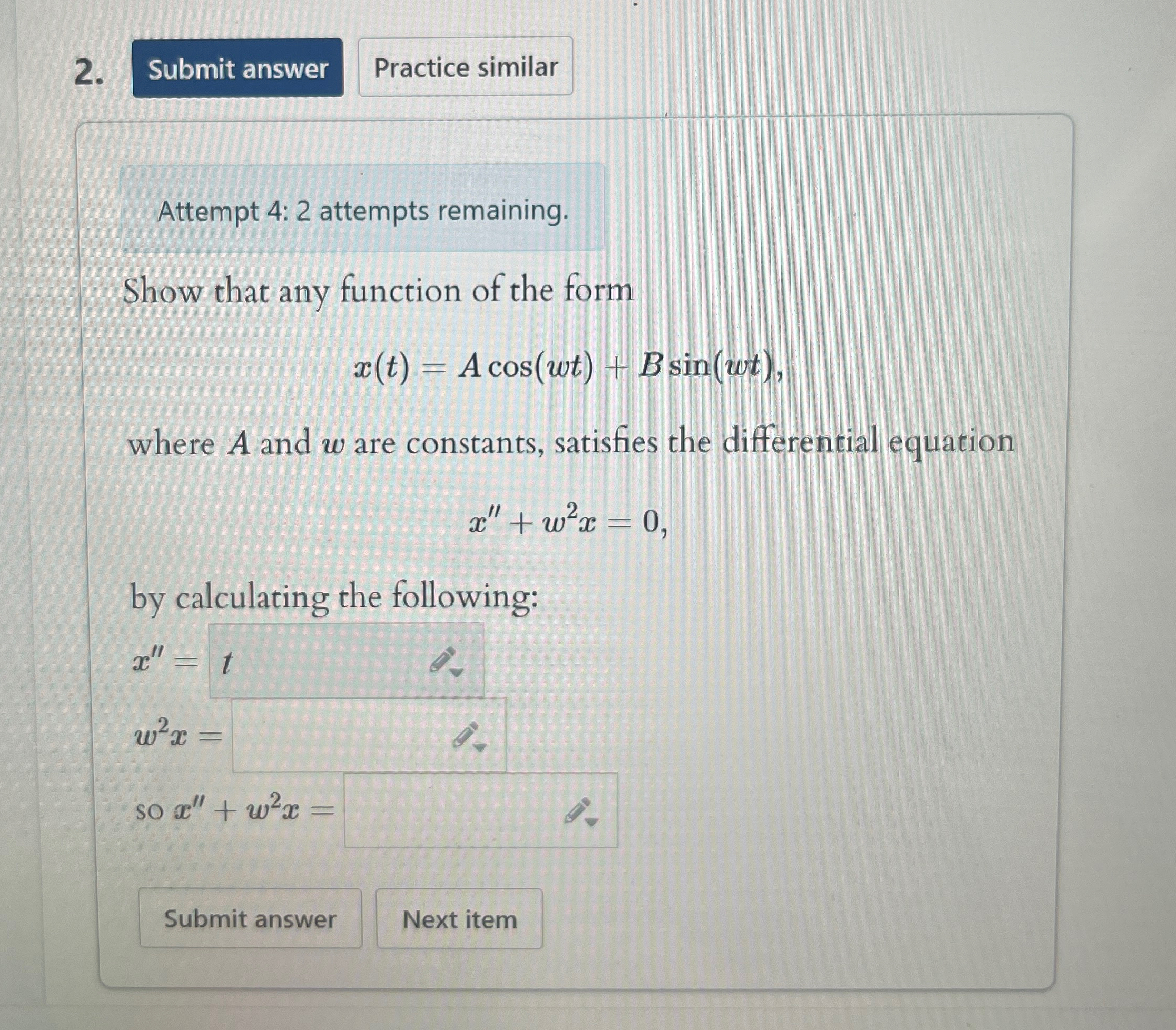 Solved Attempt 4 2 ﻿attempts remaining.Show that any