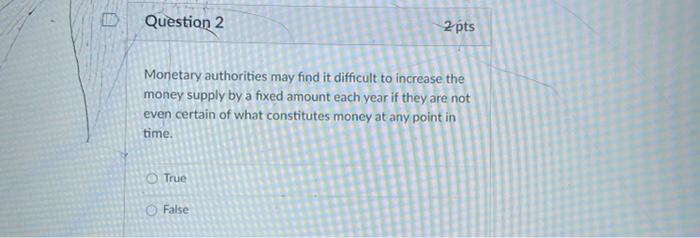 Solved D. Question 12 2 pts The increase in costs move the | Chegg.com