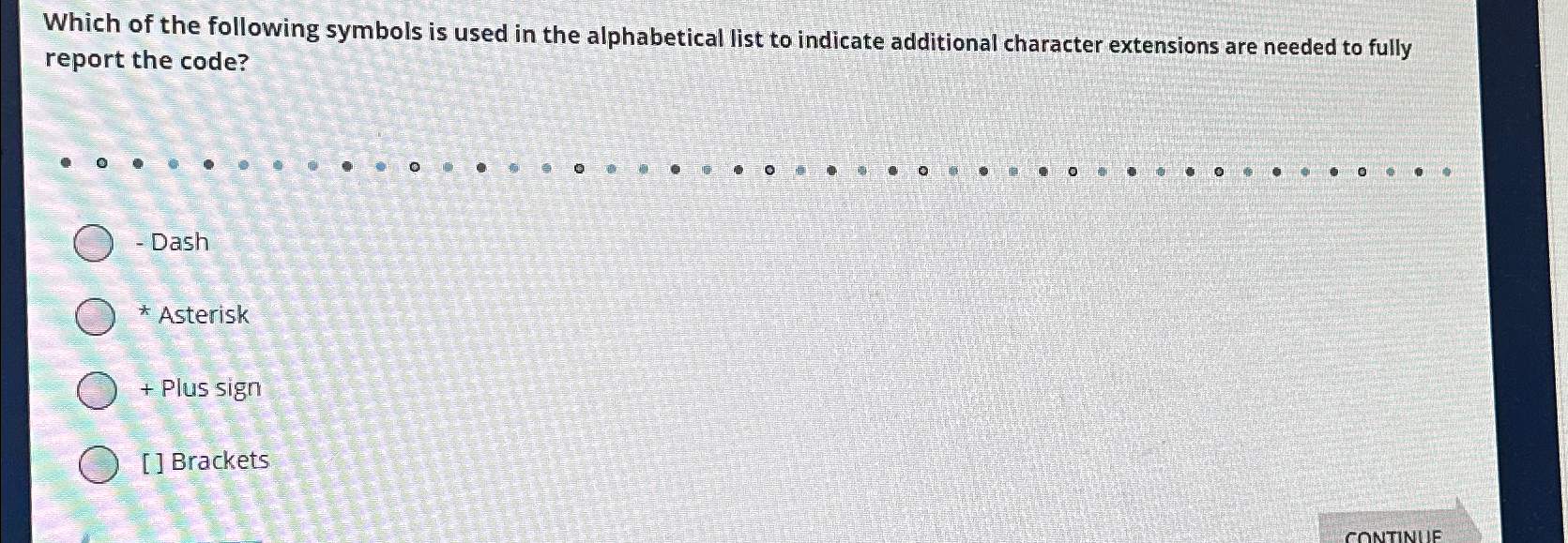 Solved Which of the following symbols is used in the | Chegg.com