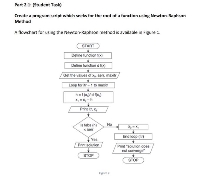 Solved Part 2.1: (Student Task) Create a program script | Chegg.com
