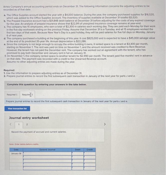 solved-arnez-company-s-annual-accounting-period-ends-on-chegg