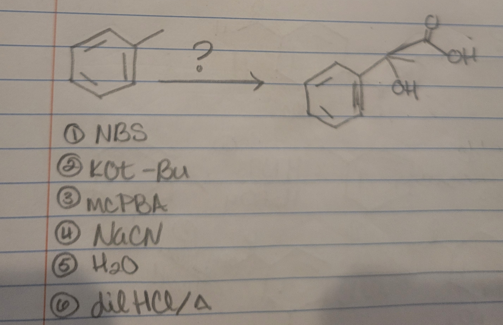 Solved how to do this retrosynthesis problem step by step | Chegg.com