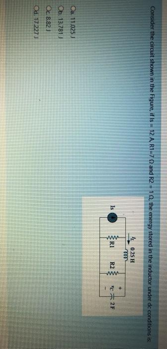 Solved Consider the circuit shown in the Figure, if Is - 12 | Chegg.com