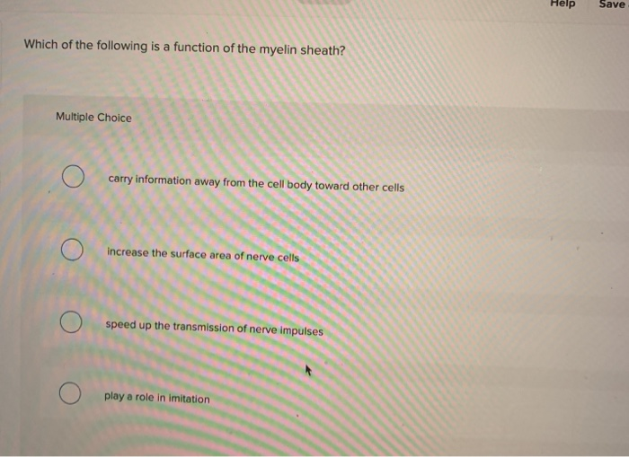 Solved Help Save Which of the following is a function of the | Chegg.com