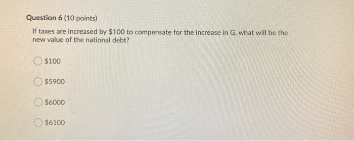 Solved Question 1 (10 points) Use the following information | Chegg.com