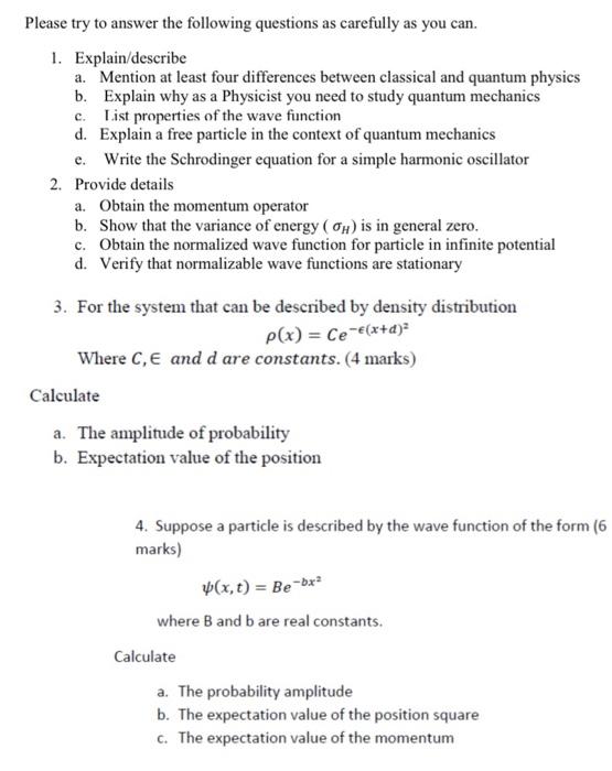 Solved Please, I want a correct and clear solution for all | Chegg.com