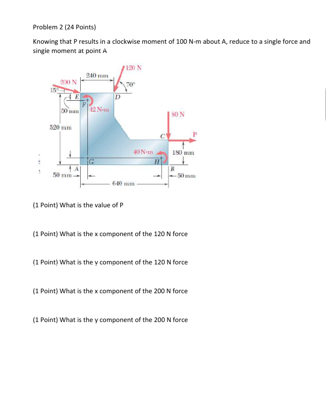 Solved Problem 2 24 Points Knowing That Presults In A C Chegg Com