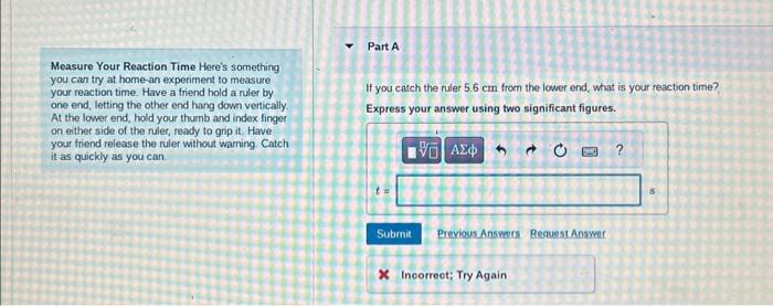 Solved Measure Your Reaction Time Here's something you can | Chegg.com