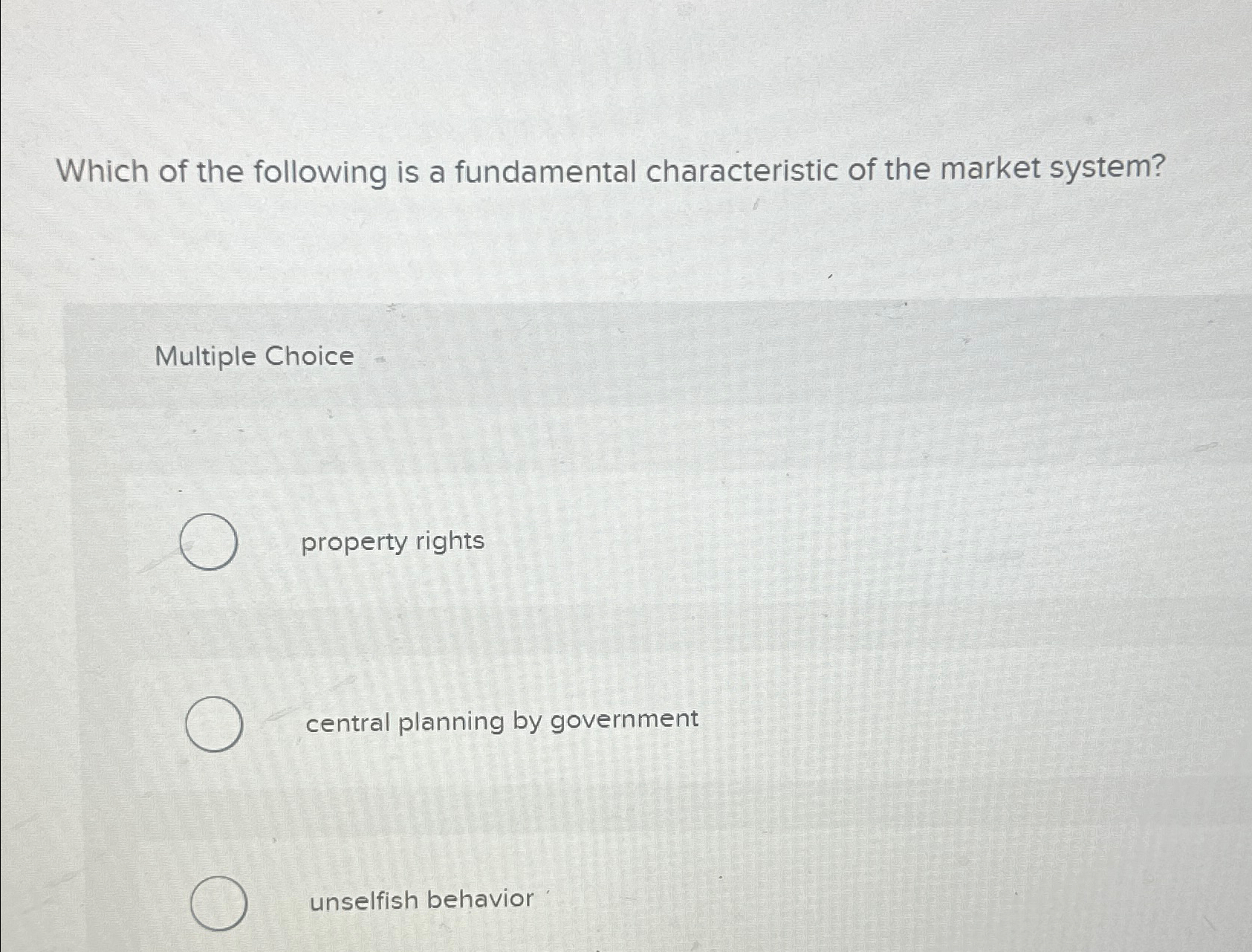 Solved Which of the following is a fundamental | Chegg.com