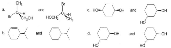 Solved State How Each Pair Of Compounds Is Related Are They E