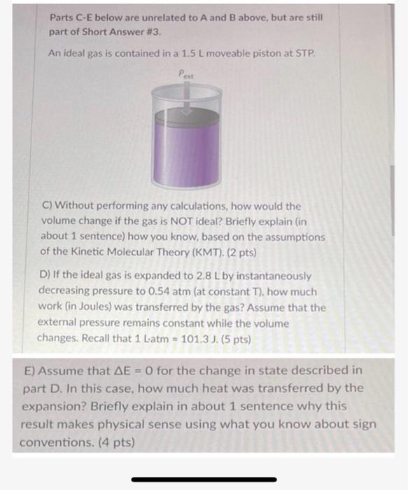 Solved Consider The Following Generic Chemical Equation | Chegg.com