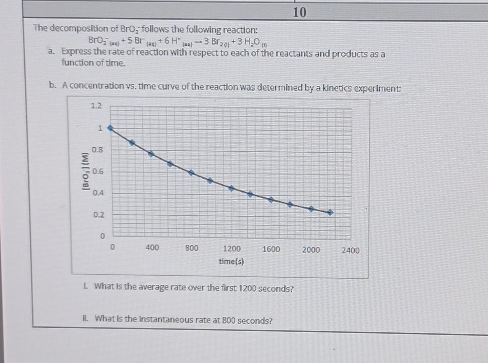 solved-the-decomposition-of-bro3-follows-the-following-chegg