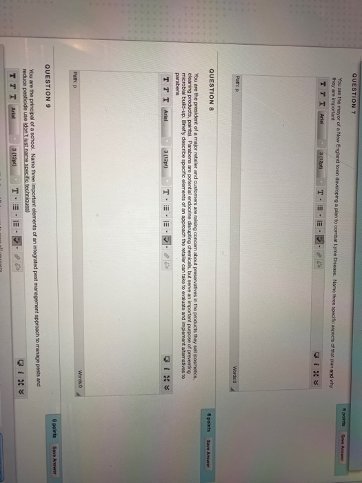 Solved QUESTION 1 6 points Save Answer Define | Chegg.com