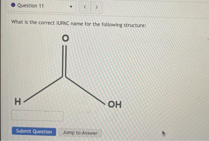 What is the correct IUPAC name for the following structure: