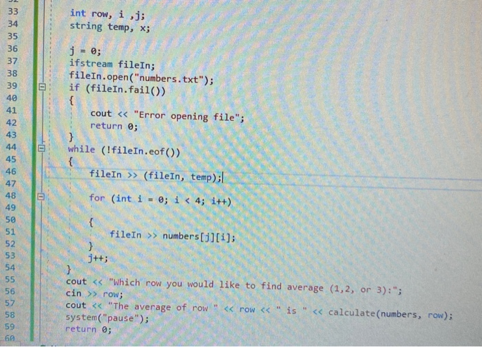 Solved 3. Write a program that calculates the average value | Chegg.com