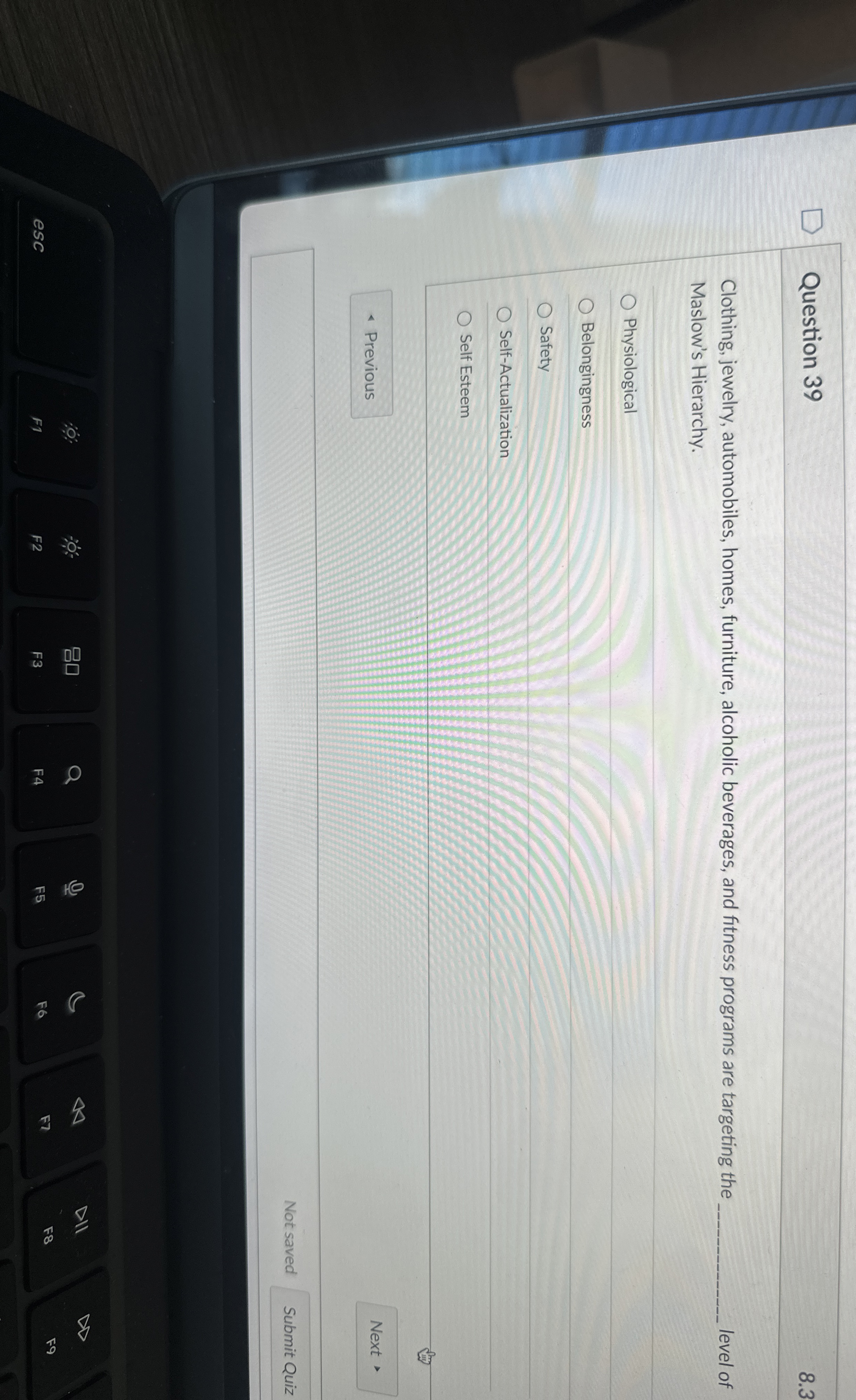 Solved Question 39Clothing, jewelry, automobiles, homes,