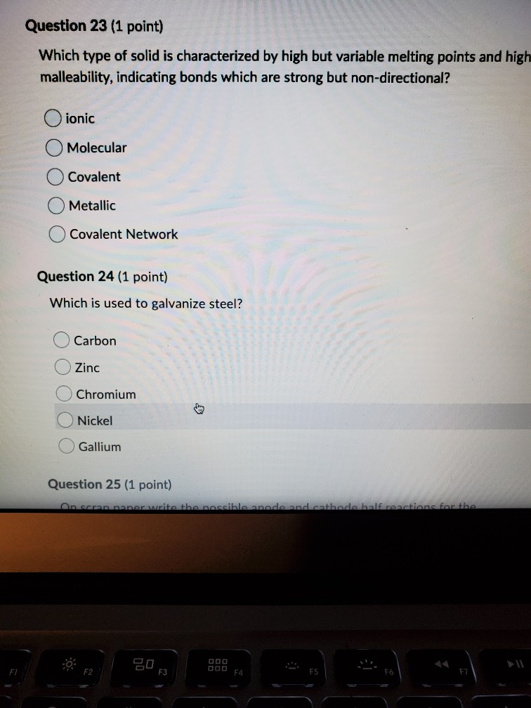 Solved please can you provide the correct multiple choice | Chegg.com