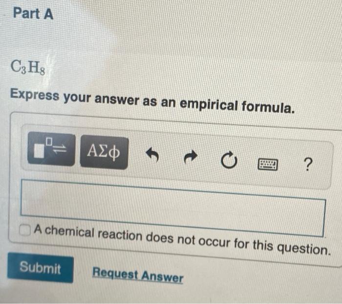 What Is The Empirical Formula For A3B9 Solved - 9kgztqe