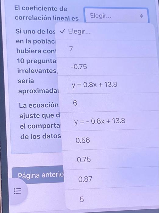 El coeficiente \( d \) correlación line