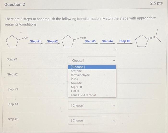 Solved There are 5 steps to accomplish the following | Chegg.com