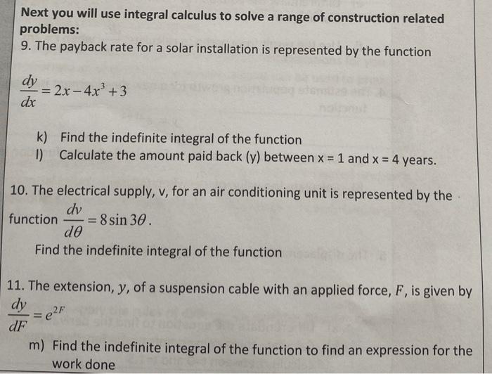 Solved PLEASE SOLVE USING IMTEGRAL CALCULUS TO SOLVE | Chegg.com