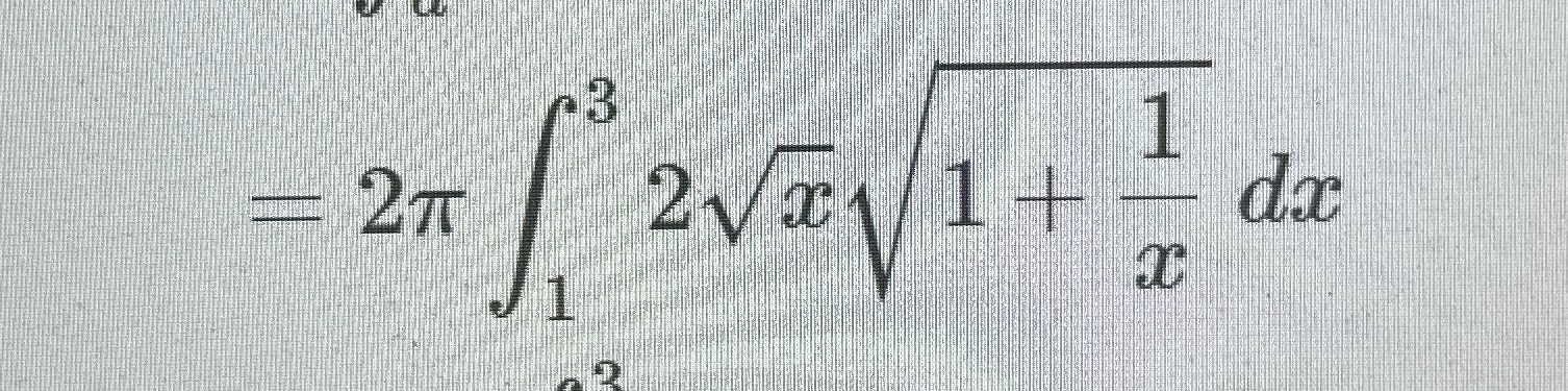 Solved Simplify 2π∫132x21+1x2dx | Chegg.com